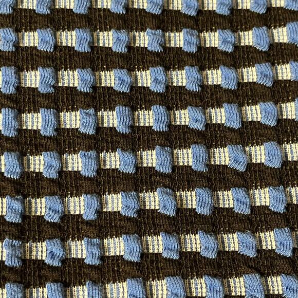 Maeve by Anthropologie Blue Textured Geometric Pencil Skirt Size XS - Picture 10 of 11